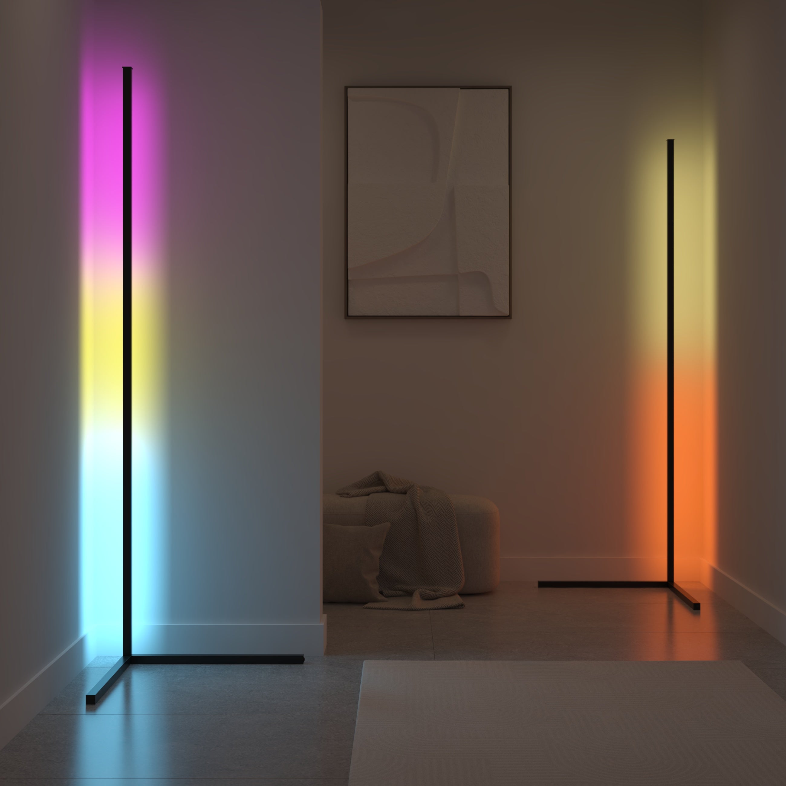 Eck-Stehlampe XL