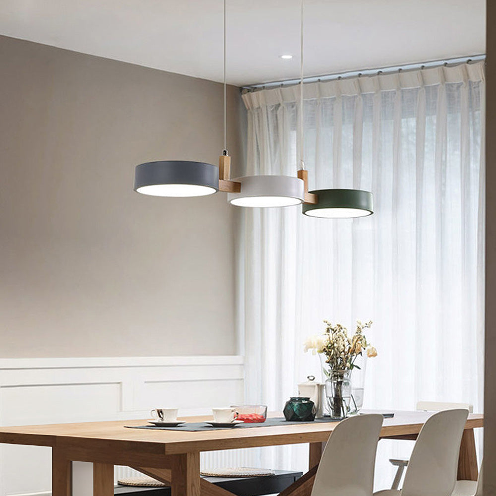 Nordic Flush Deckenleuchte mit mehreren Köpfen für Küchen und Esszimmer