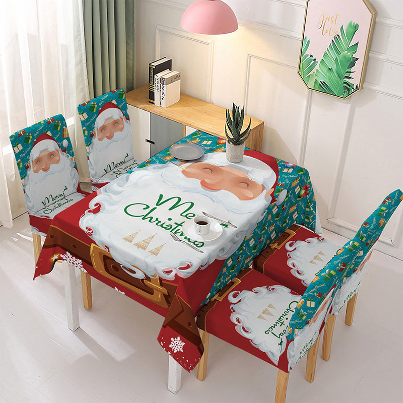 JoyTable Weihnachtstischdecke – Festliche Tischdecke aus nachhaltigem Stoff für die Feiertage