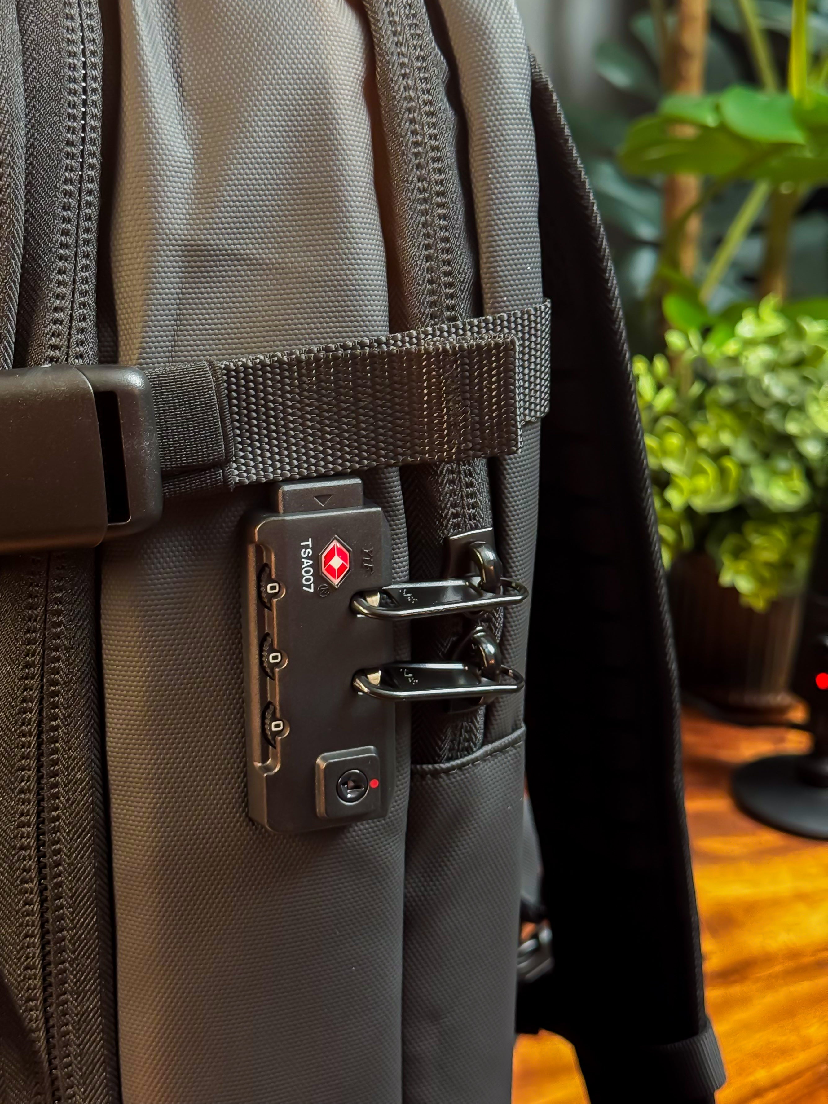 Herrenrucksack | 17-Zoll Vakuumkompressions-Laptoprucksack