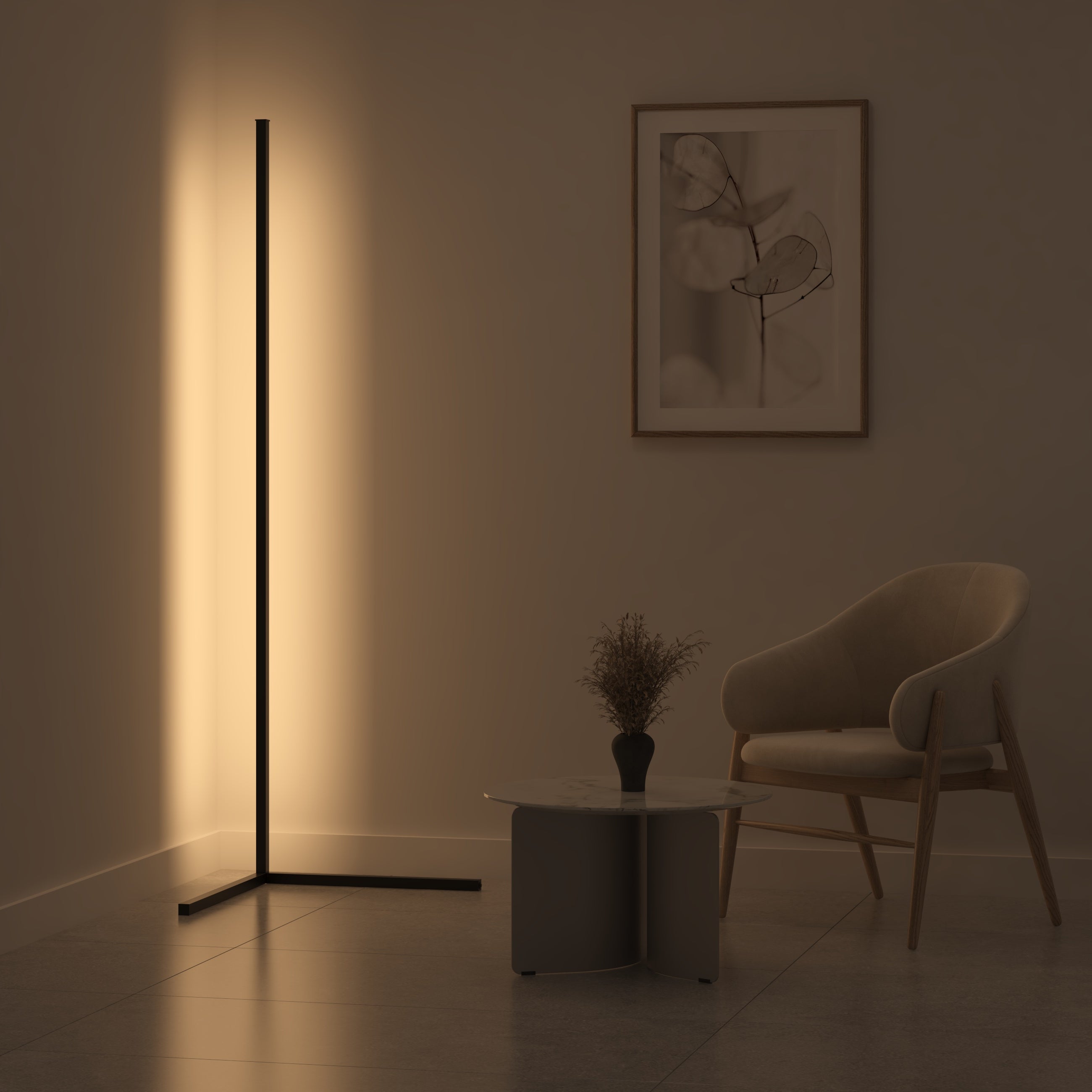 Eck-Stehlampe XL