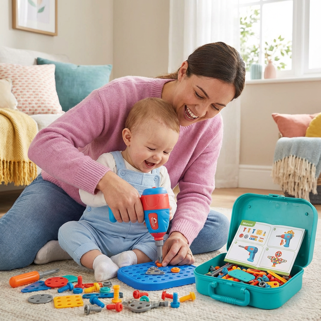 Dino Baukasten für Kinder Kreatives Handwerk