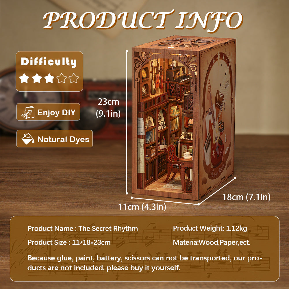 SecretRhythm | DIY Bücherregal Kit für kreative Köpfe