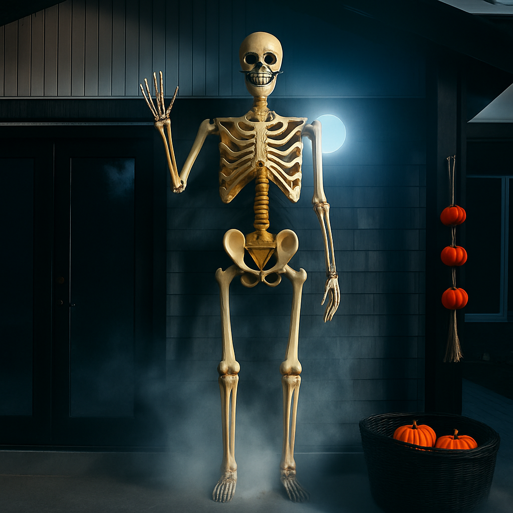 Halloween Riesige Außenskelett Dekoration