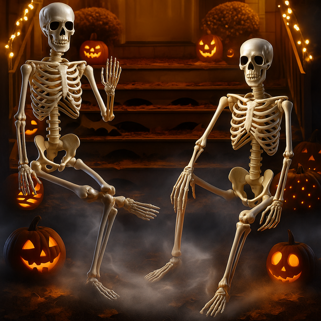 Halloween Riesige Außenskelett Dekoration