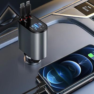 Digitale Auto Multi-Ladegerät | Geeignet für jedes Auto