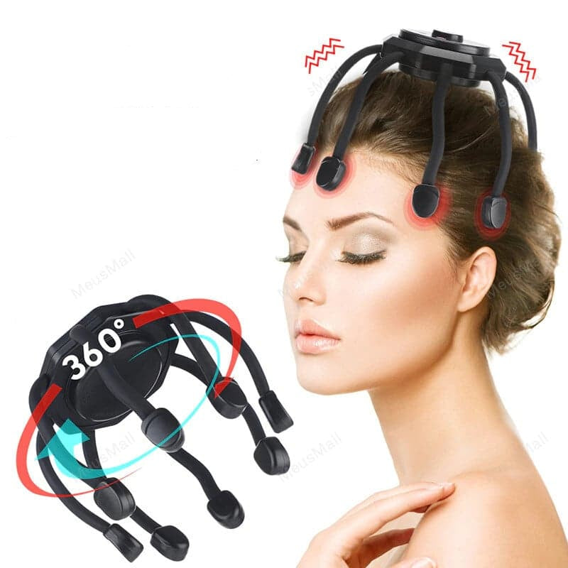LuxAura Ultra Kopf-Massagegerät | Entspannende Massage für ultimative Erleichterung und Wohlbefinden