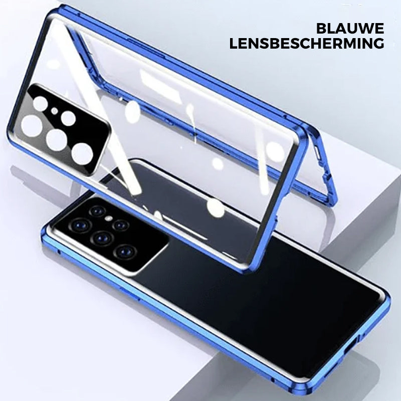 Sandsberg gehärtetes Glas Doppeltelefonhülle für Samsung