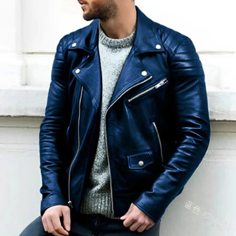 Herrenlederjacke | Motorrad
