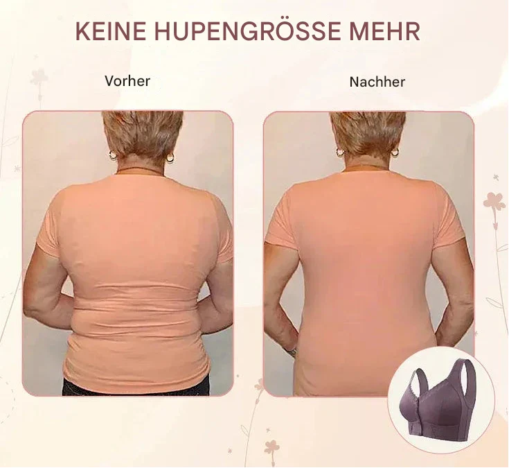 Bequamer Baumwoll-BH mit Verschlussunterstützung für reife Frauen
