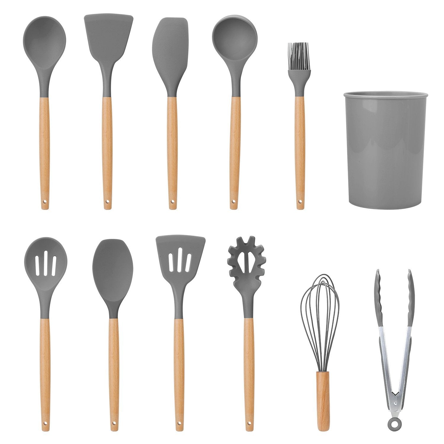 11-teilig: Silikon Küchengeräte Set