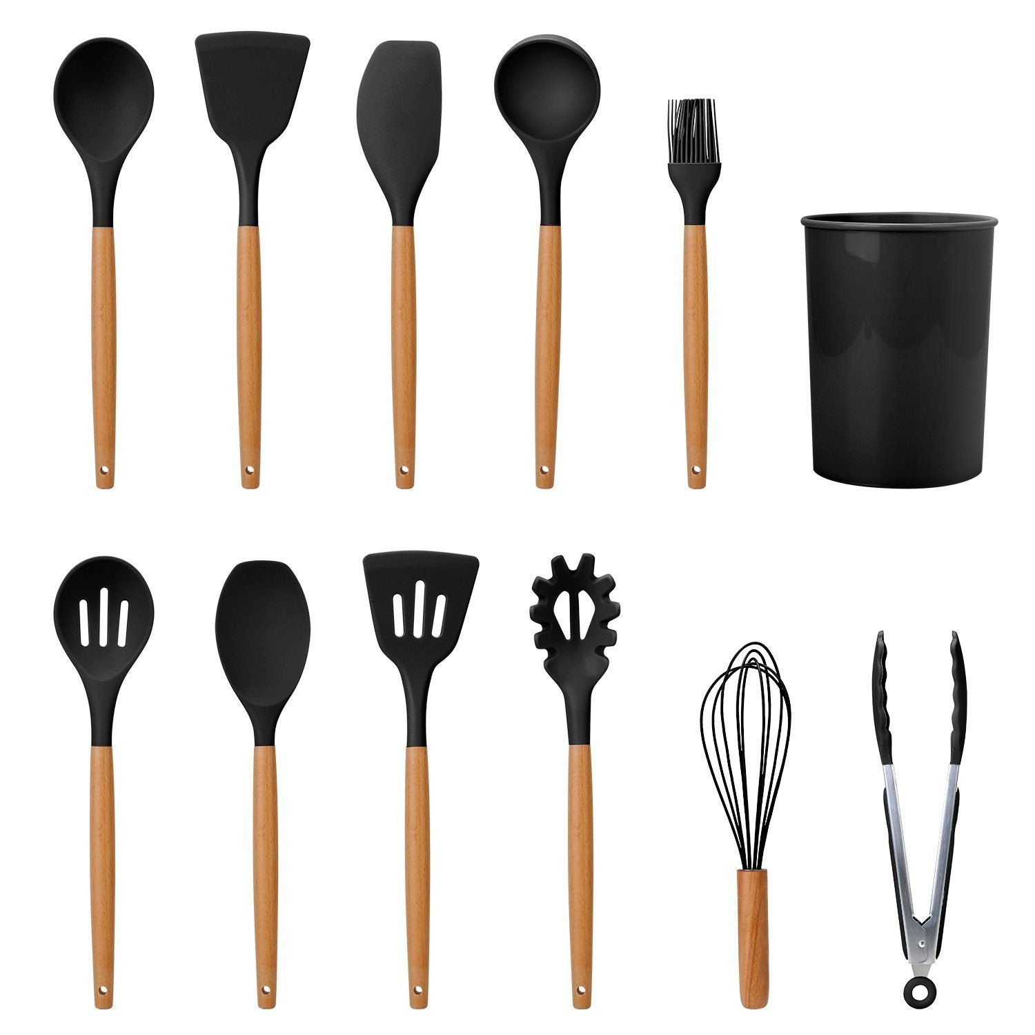 11-teilig: Silikon Küchengeräte Set