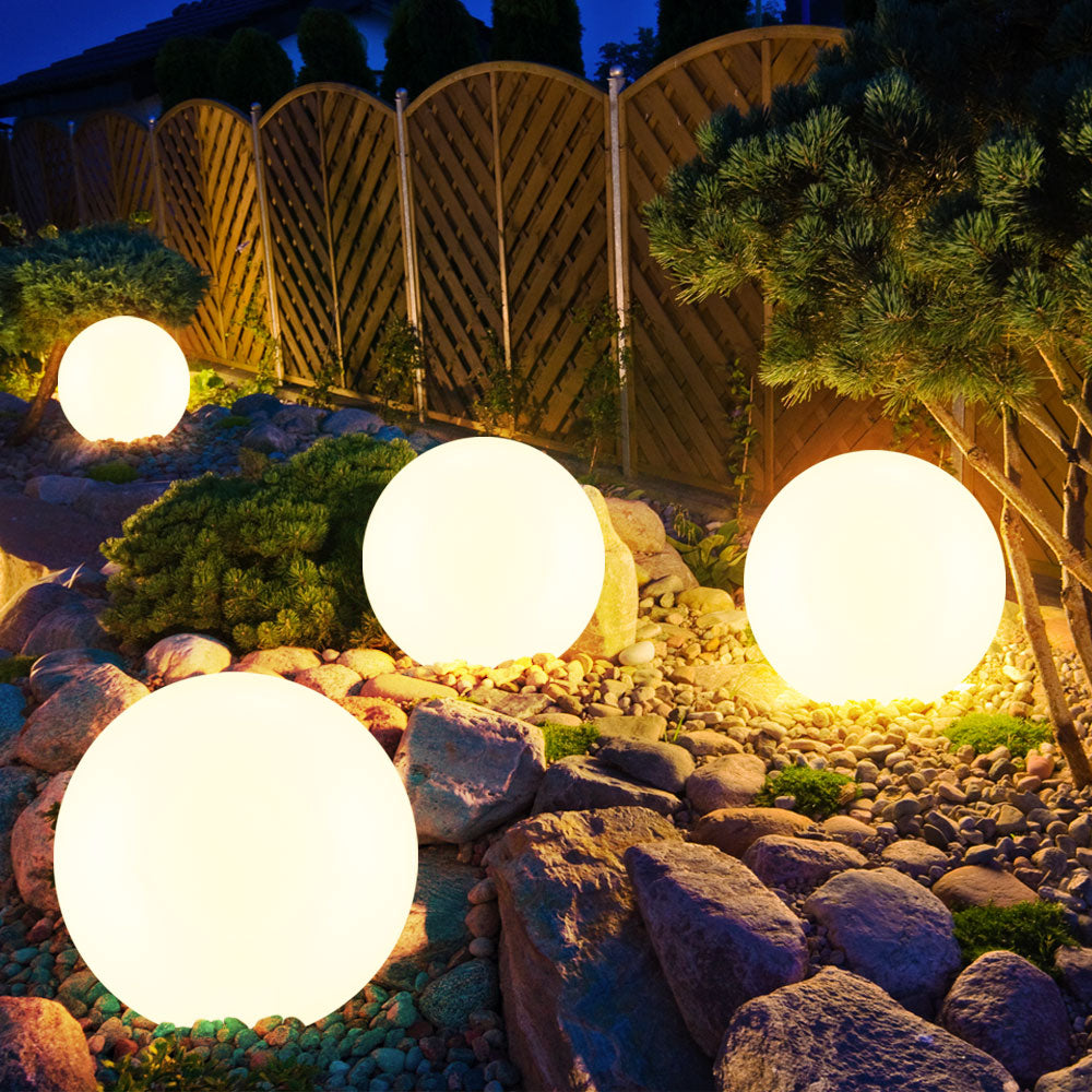 LumiGlobe – Wetterfeste Gartenleuchte