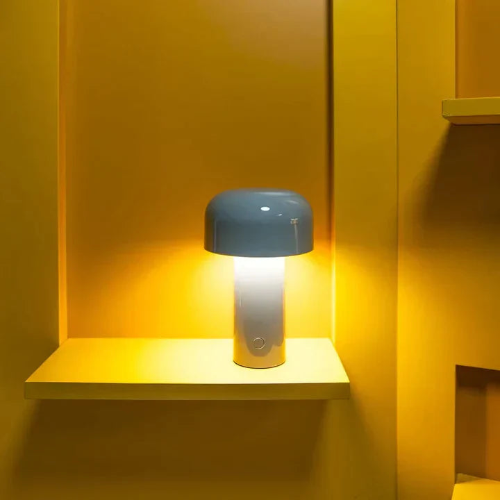 Wiederaufladbare Pilz Tischlampe für Innen und Außen