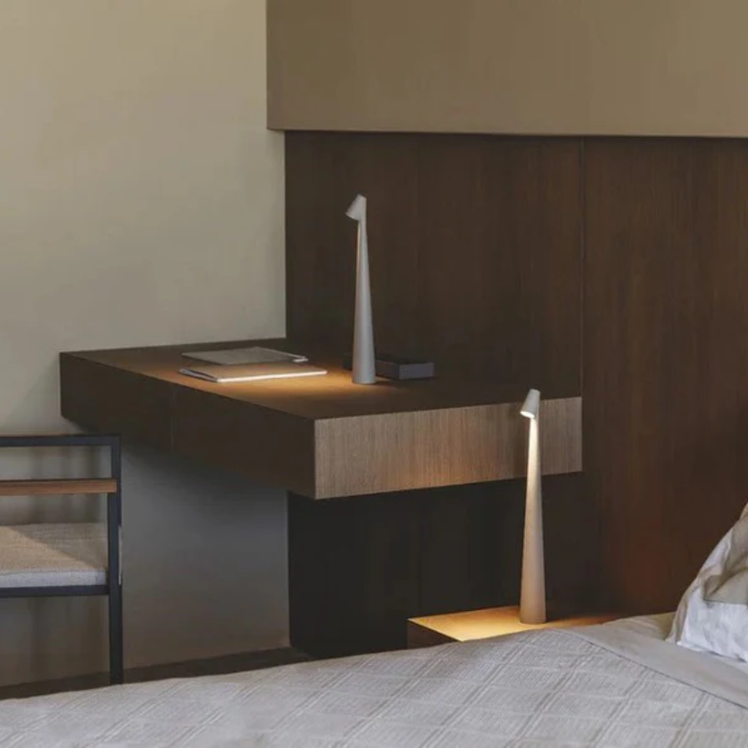 Nordic - Drahtlose Skandinavische Minimalistische LED Tischlampe