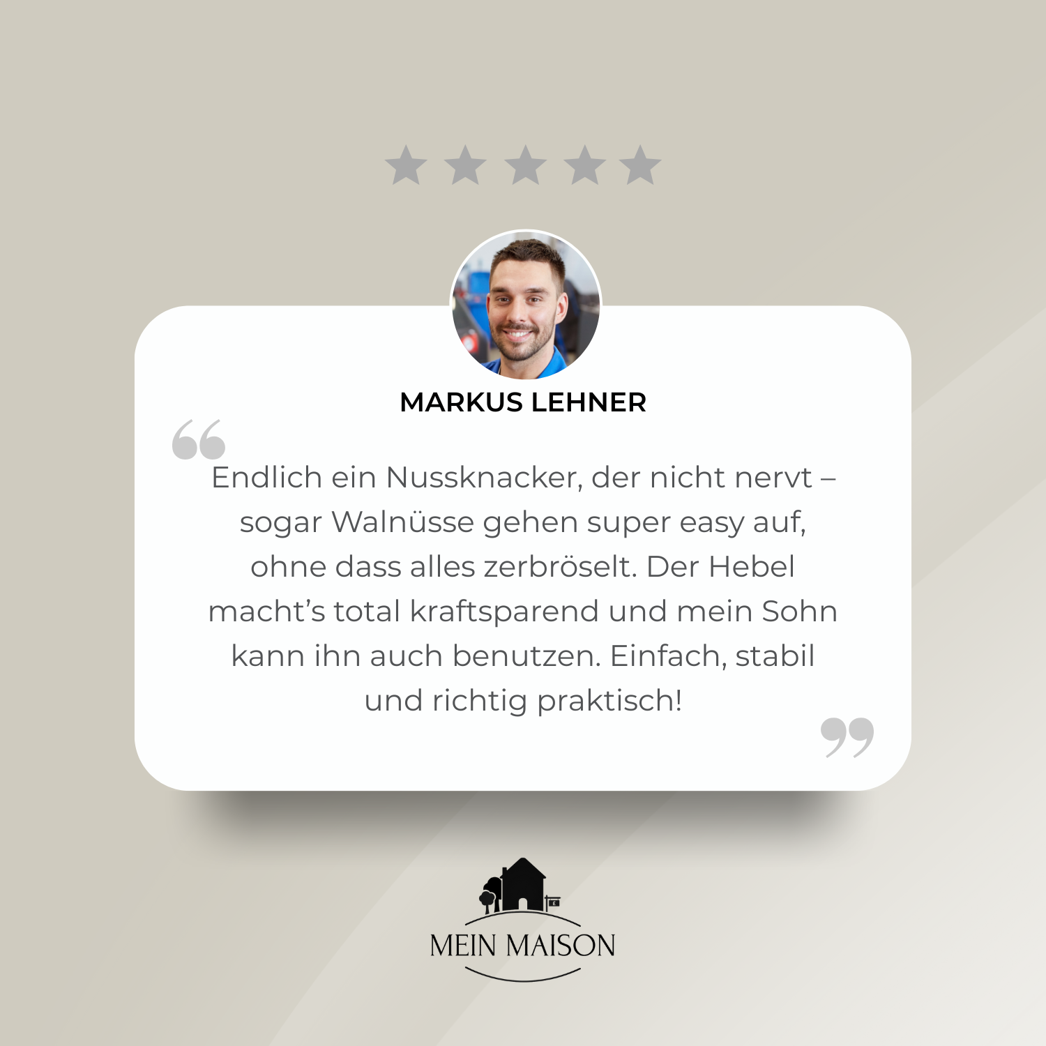 1+1 GRATIS NussMeister Nie Wieder Kraftaufwand Beim Nüsse Knacken