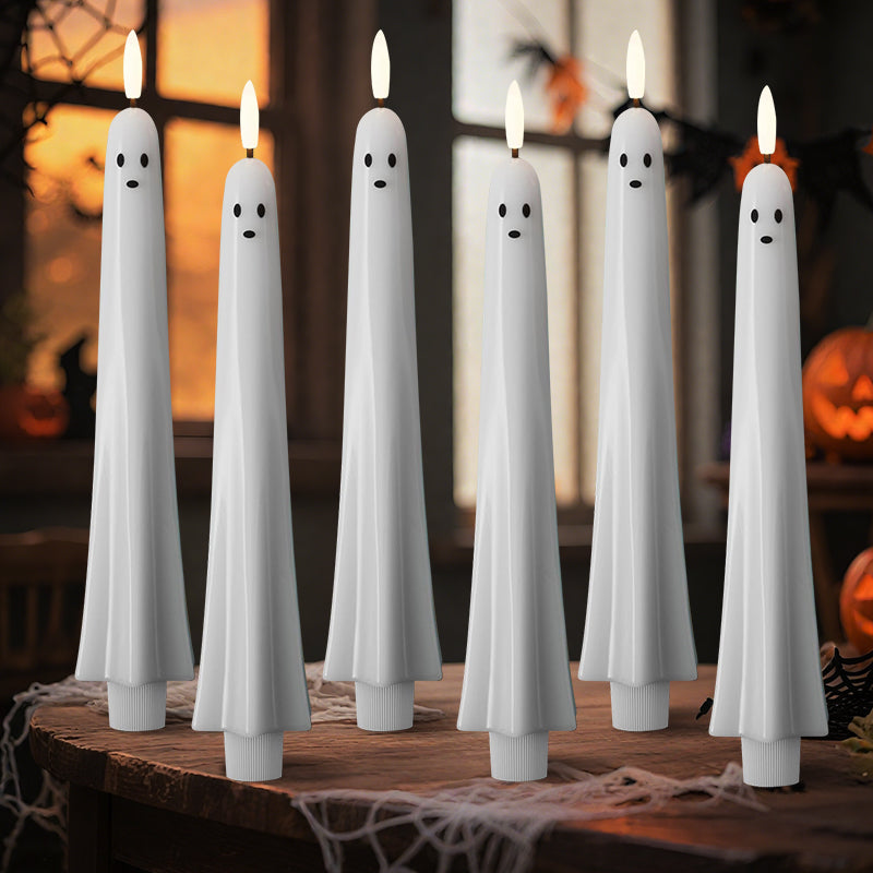 Spuklicht Halloween | Fernbedienbares 3D-Flammenlicht für gespenstische Atmosphäre