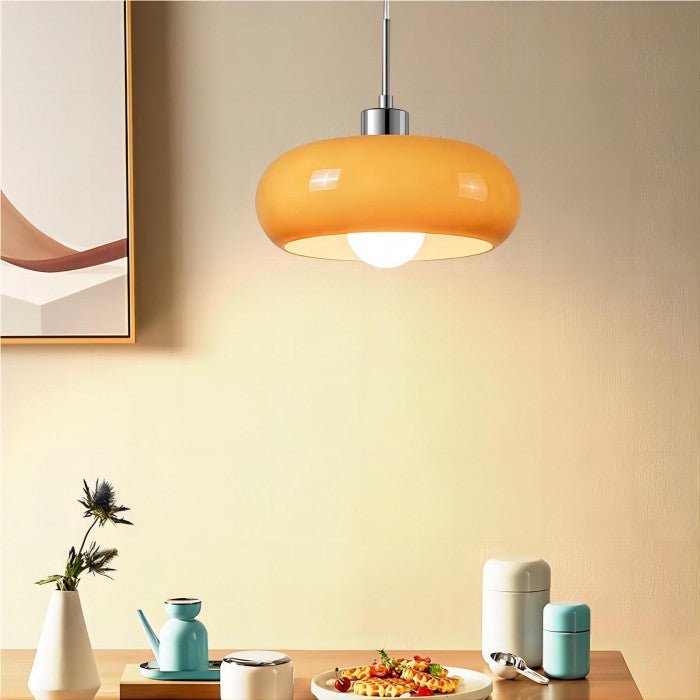 Bauhaus Stil Glas Pendelleuchte Nordic Retro