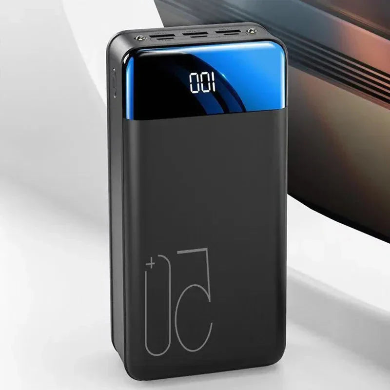 50.000mAh Ultra-Hochkapazitäts-Powerbank – Super schnelles Laden für Telefone, Tablets und Laptops