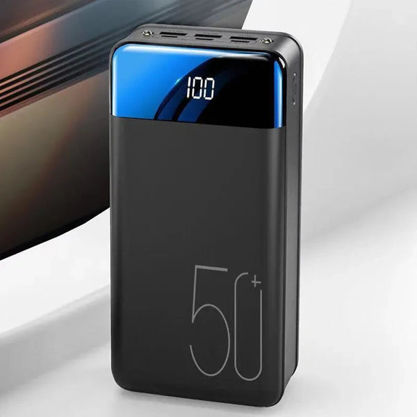 Voltaro Powerbank 50.000 mAh | Ultra-Schnellladen | Für Laptop, Tablet & Smartphone | Kompakt & Extrem Leistungsstark