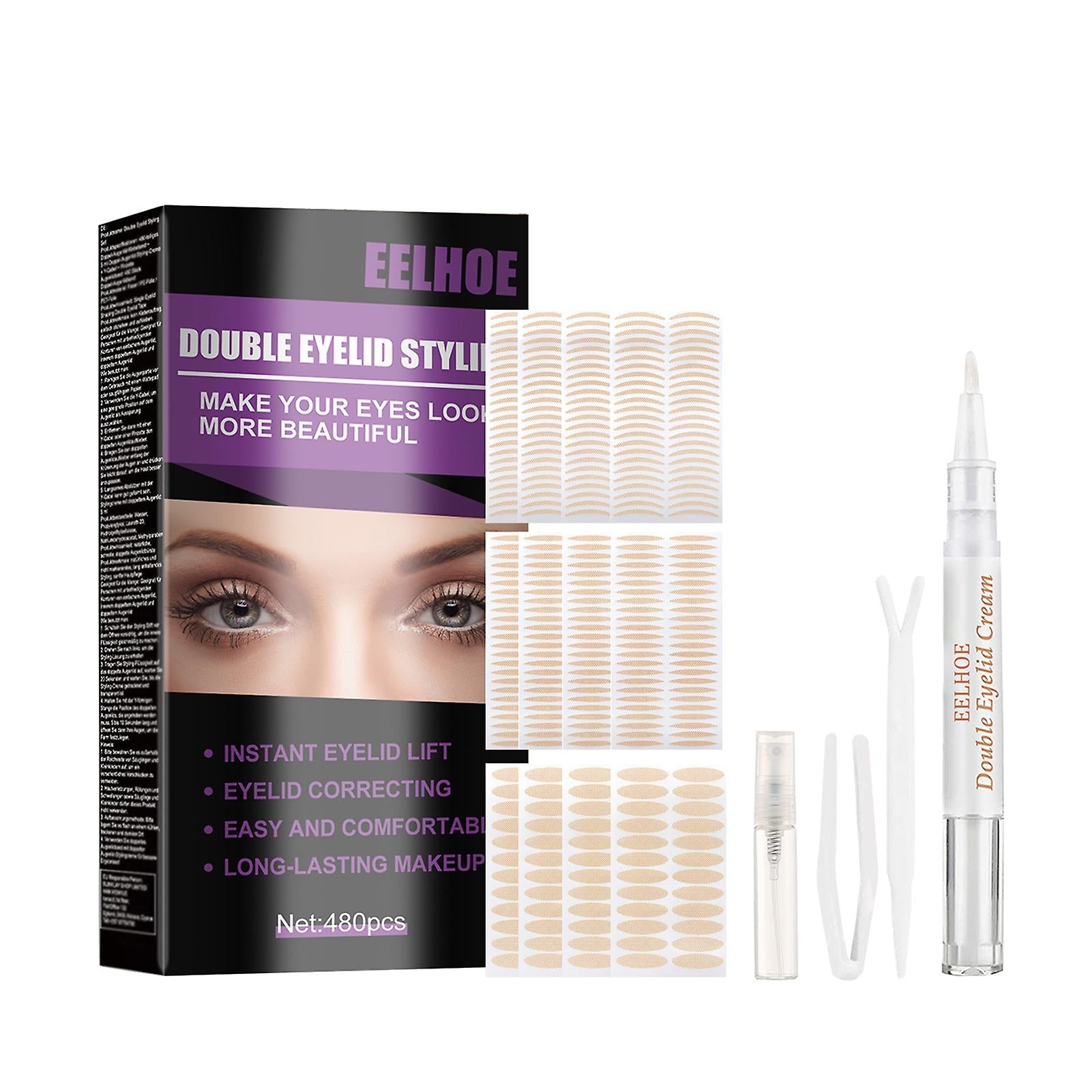 EyePerfection | Doppelte Augenlid Tape gegen hängendes Augenlid | Unisex