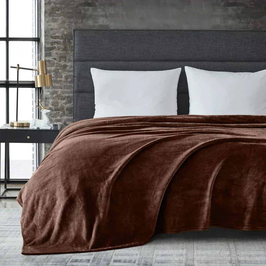 Extra weiche Fleece-Decke – Warme Komfortdecke für jede Jahreszeit