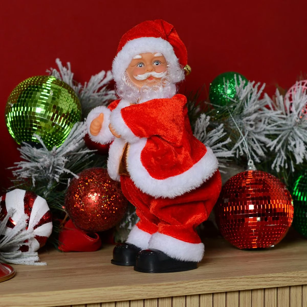 SantaDance | Tanzender Weihnachtsmann Festdekoration Festliche Wohnkultur Kostenlose Lieferung