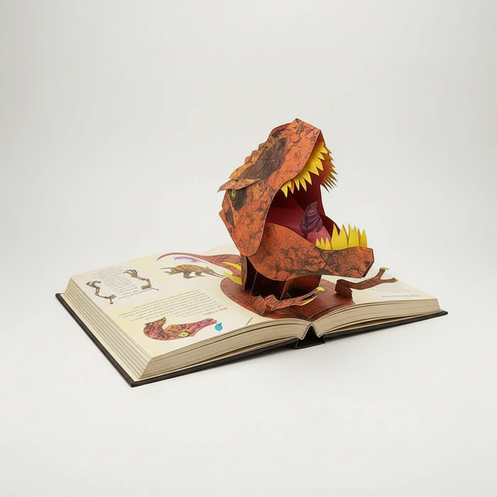 BowLift | 3D Pop-up Buch Dinosaurier