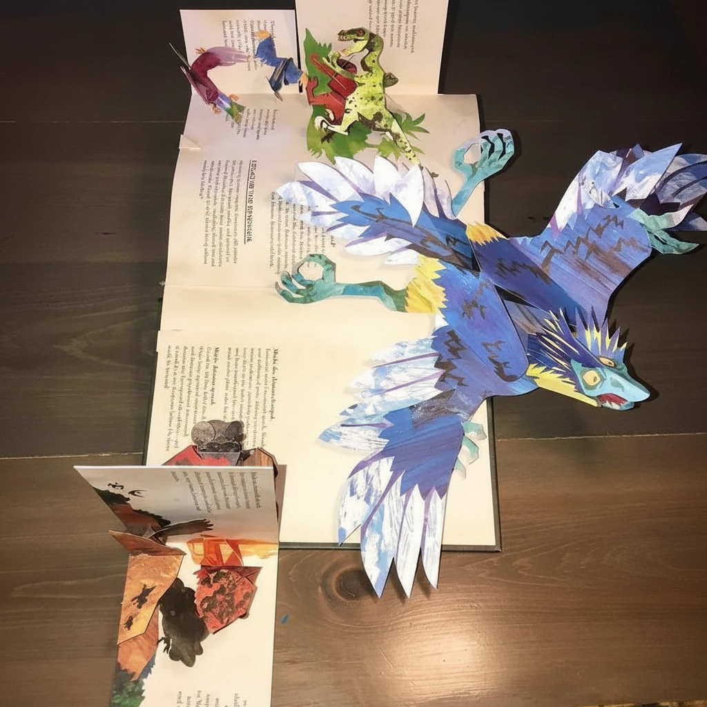 BowLift | 3D Pop-up Buch Dinosaurier