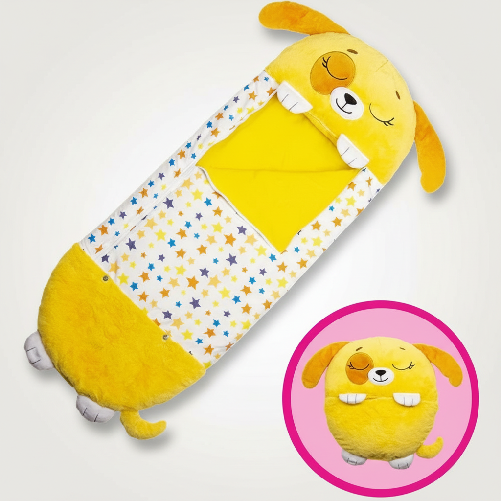 Faltbarer Kinder-Schlafsack in Tierform – Snoozi