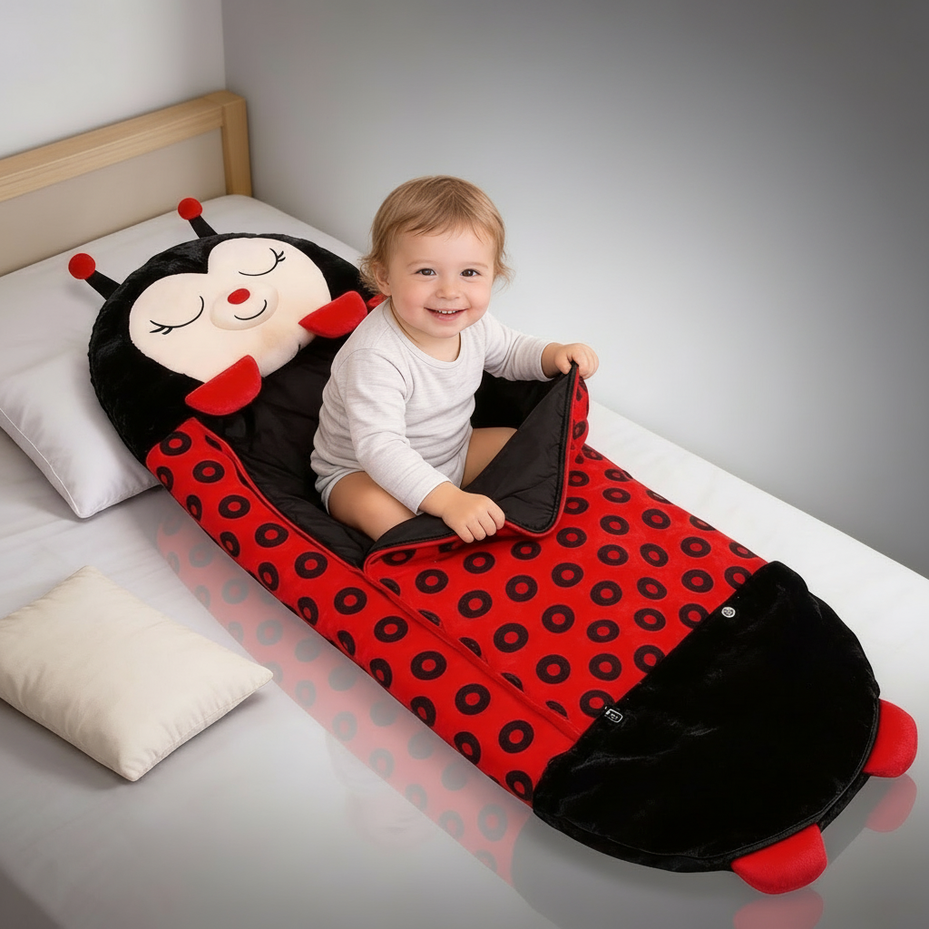 Faltbarer Kinder-Schlafsack in Tierform – Snoozi
