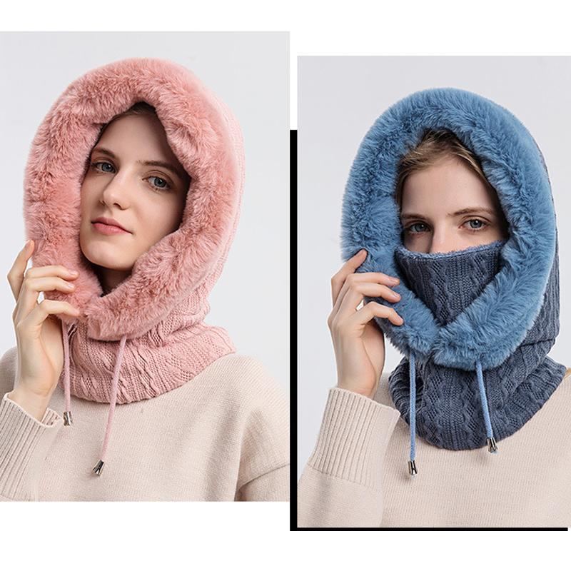 LuxéCuddle Scoodie | Schal, Mütze und Kapuze in einer stilvollen Lösung