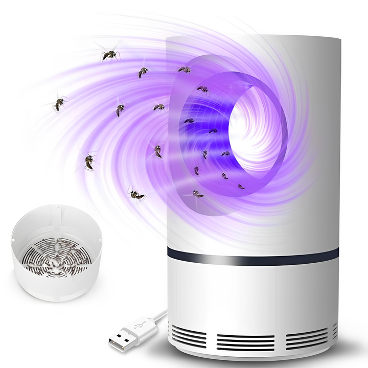 InsectGuard Ultra | USB fotokatalytische Mückenfalle mit LED-Licht