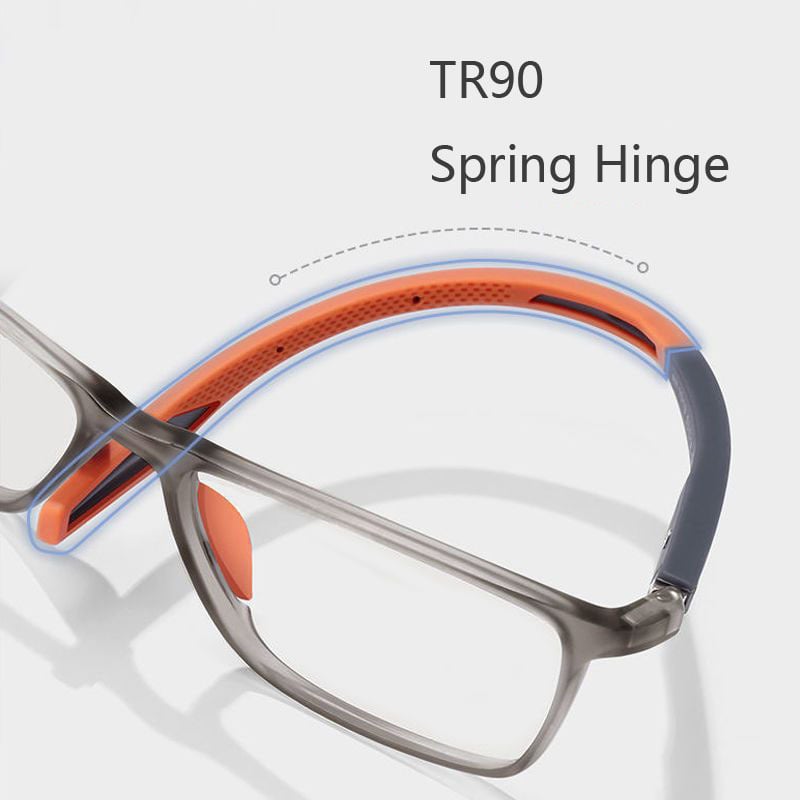 Multifokale Lesebrille für Männer und Frauen – Hochwertiges Polycarbonat – Für Nah und Fern – Wanduhr