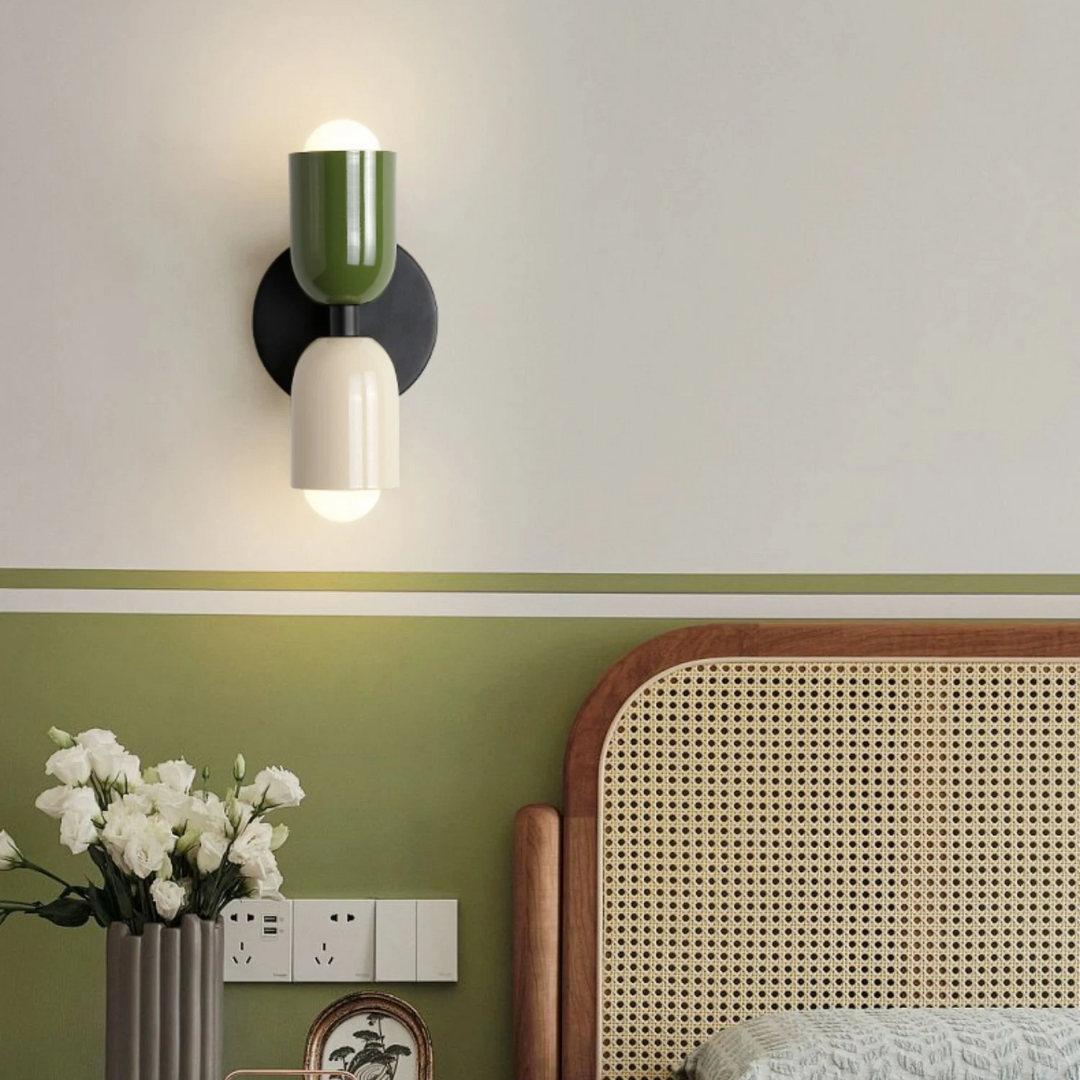 Moderne Minimalistische Zylinder Wandlampe LED 2-Licht