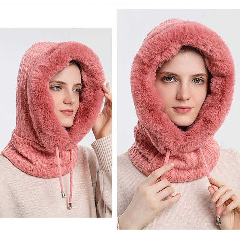 LuxéCuddle Scoodie | Schal, Mütze und Kapuze in einer stilvollen Lösung