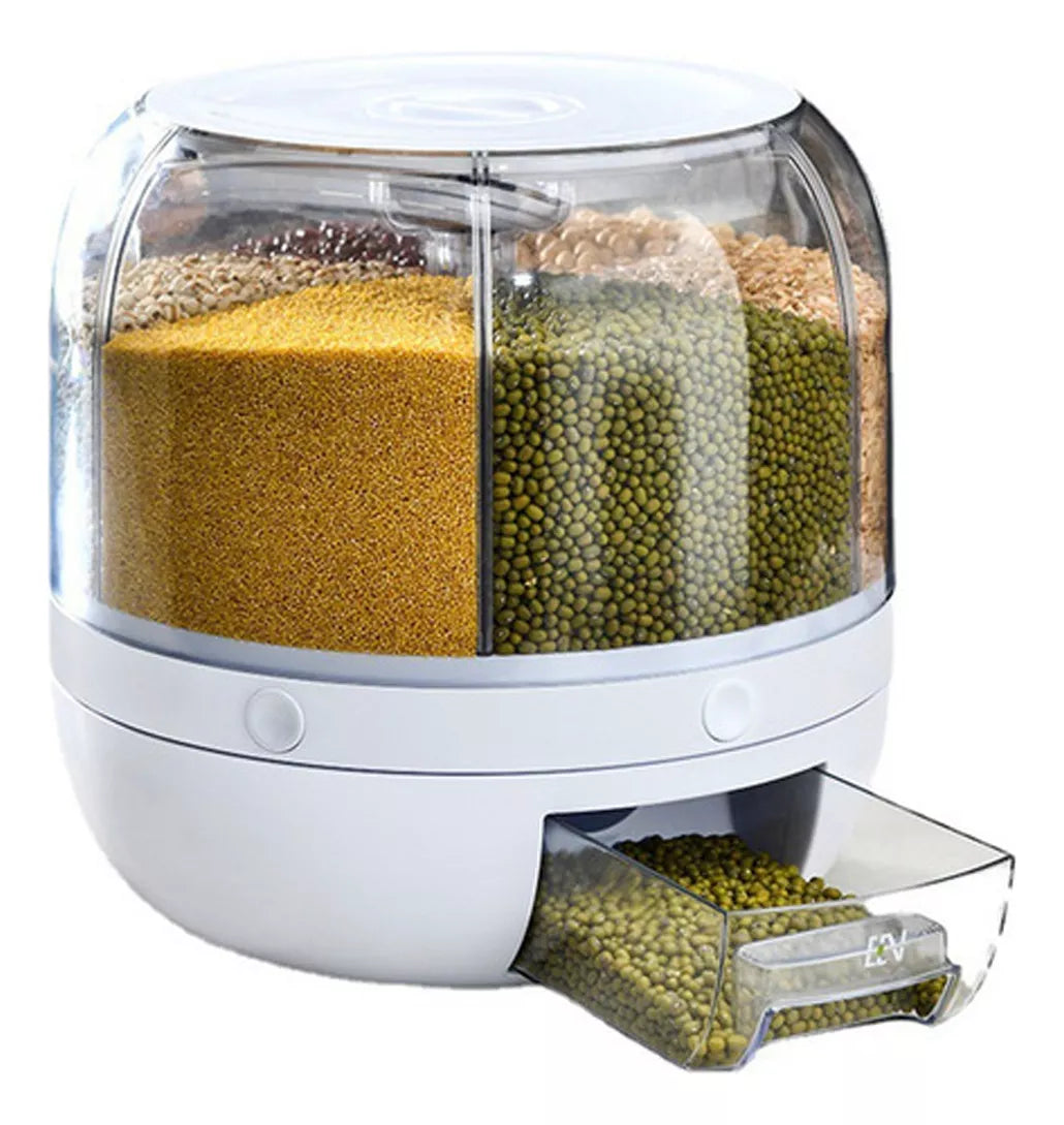 GourmetGrain Luxe Getreide-Dispenser | Elegante und praktische Lösung für perfekte Portionen