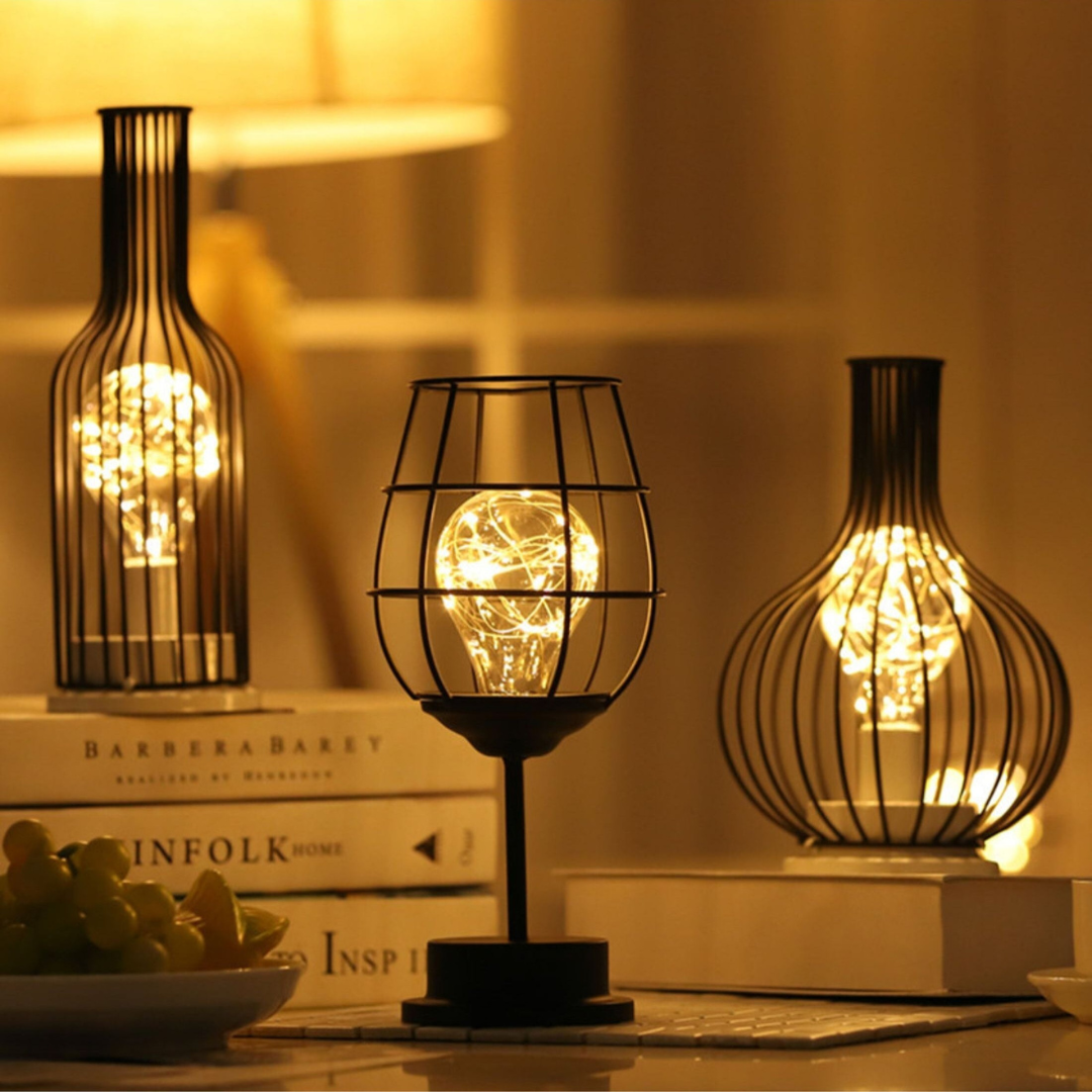 Velora Luxe Drahtlose LED Lampen für Zuhause und Büro