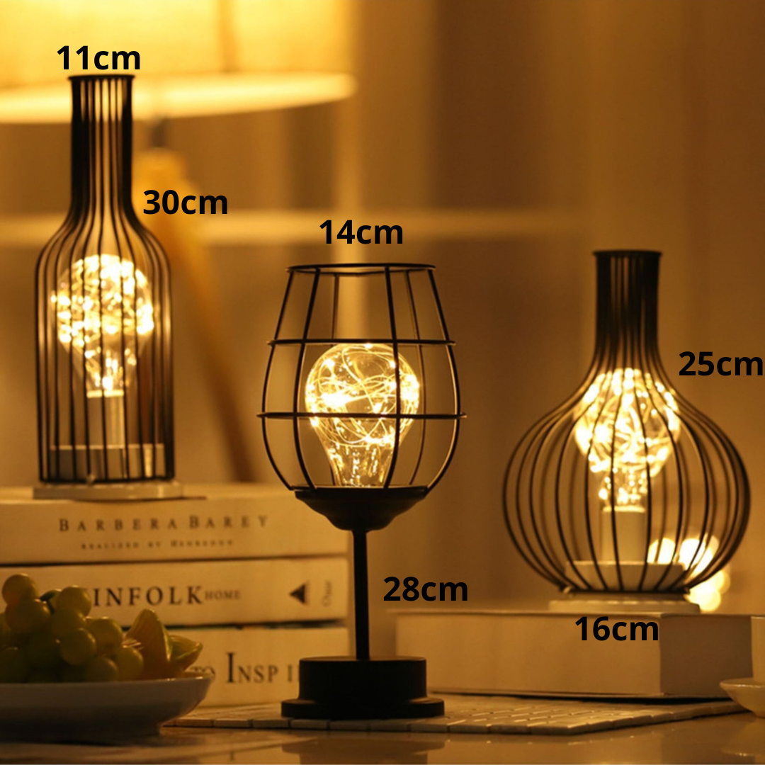 Velora Luxe Drahtlose LED Lampen für Zuhause und Büro