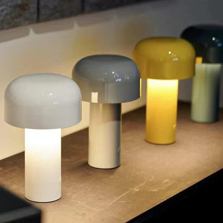 Wiederaufladbare Pilz Tischlampe für Innen und Außen