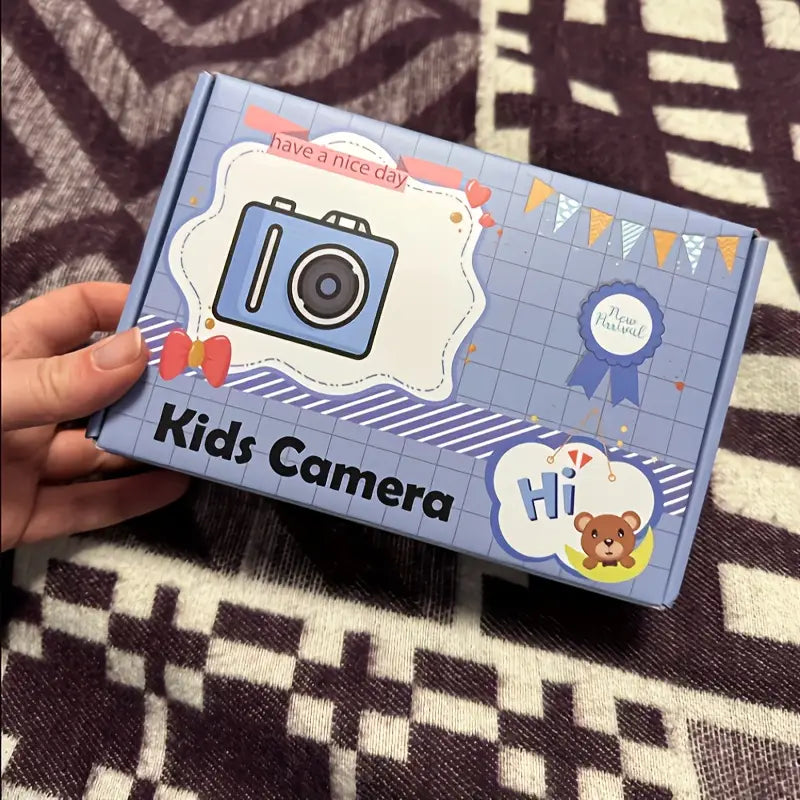 SnapKid - Kompakte Sofortbildkamera für Kinder - 1080P HD, Foto & Video, Inklusive Druckpapier & USB-Ladegerät