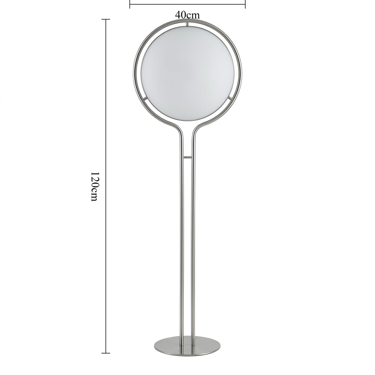 Halo Orb Stehlampe – Moderne Designlampe mit Stimmungsvollem Licht