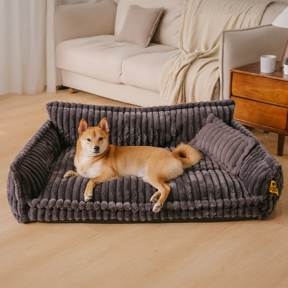 PawCushion | waschbare orthopädische Schlafbank für Haustiere