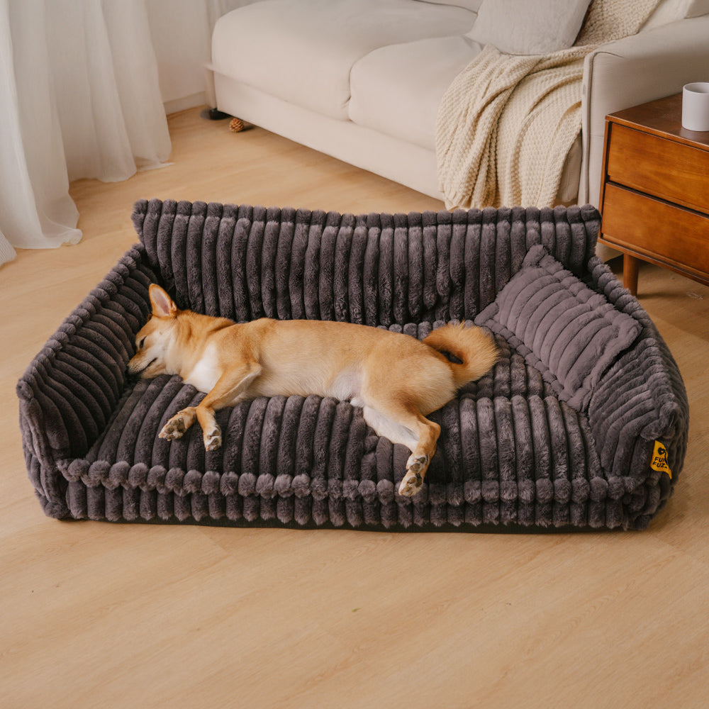 PawComfort - Waschbare bequeme weiche Schlafbank für Haustiere