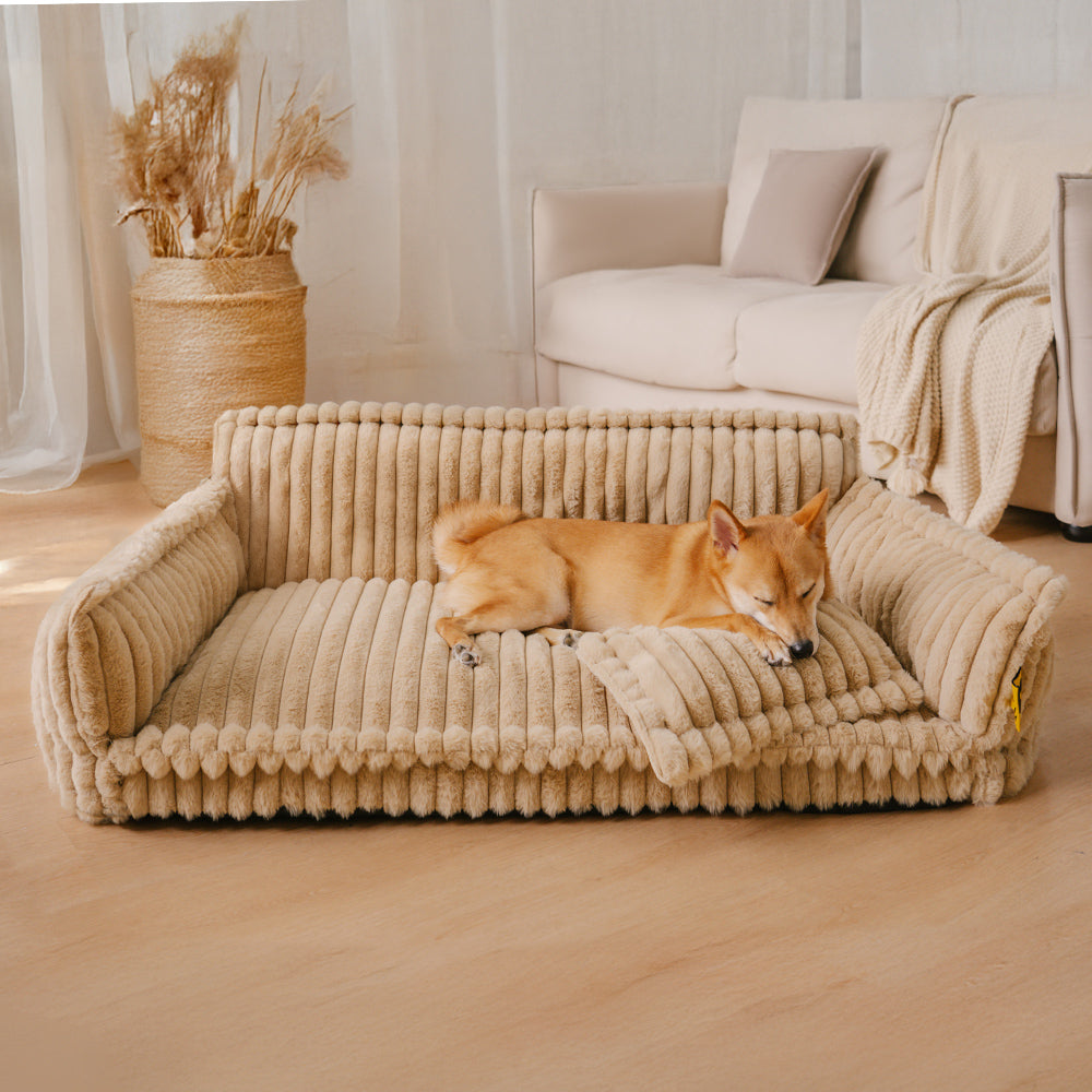 PawComfort - Waschbare bequeme weiche Schlafbank für Haustiere