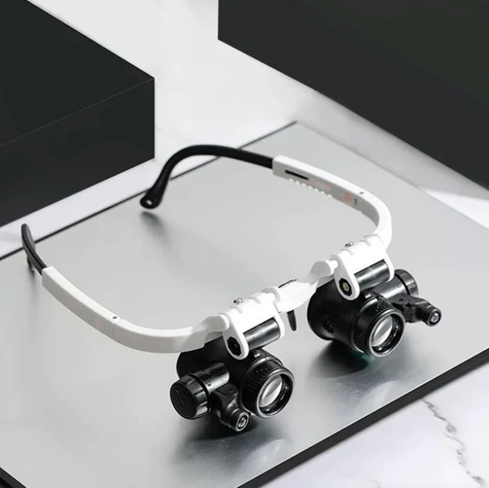 VisionPro HD Vergrößerungsbrille mit LED – Klare Sicht und Komfort