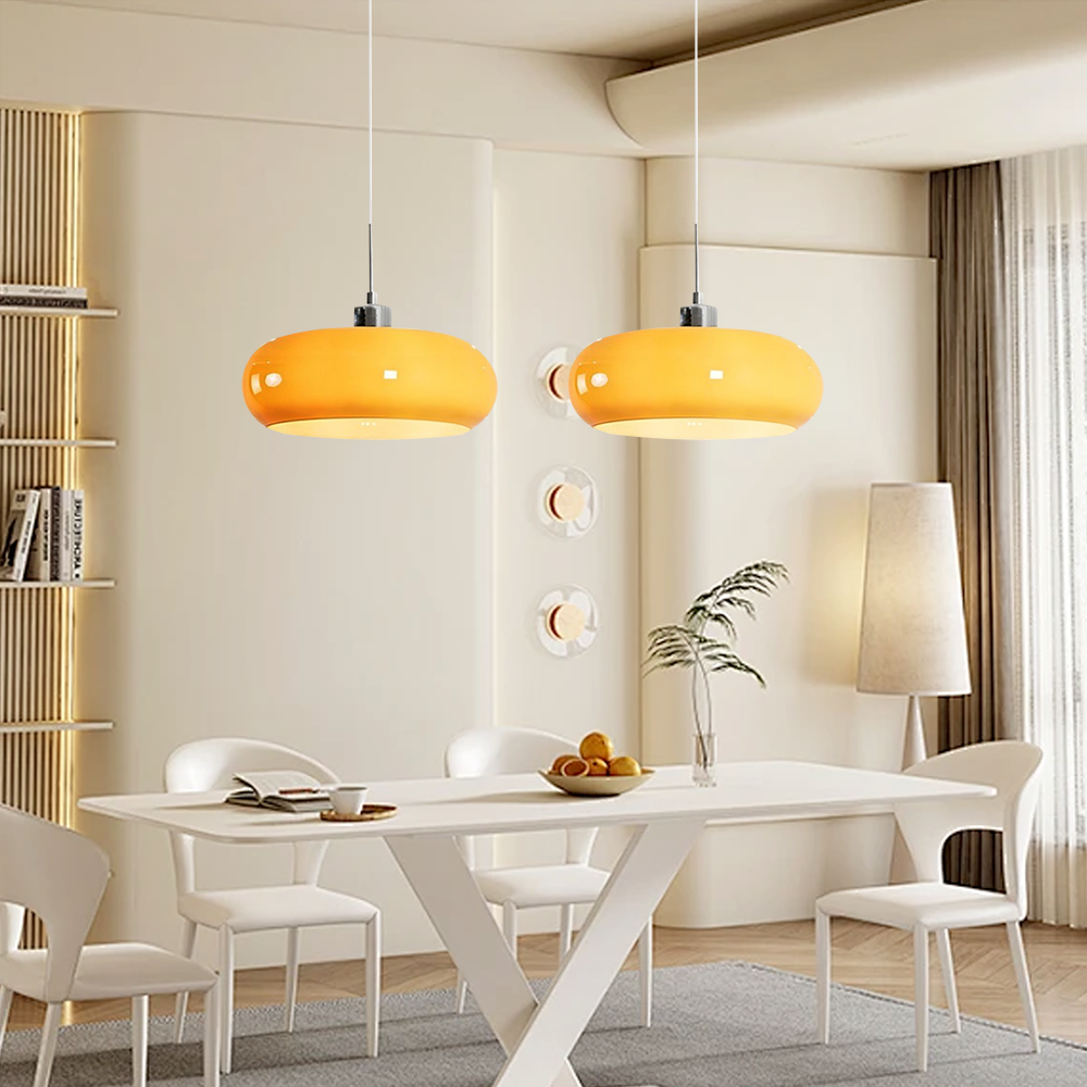 Kieran Bauhaus Glas Pendelleuchte
