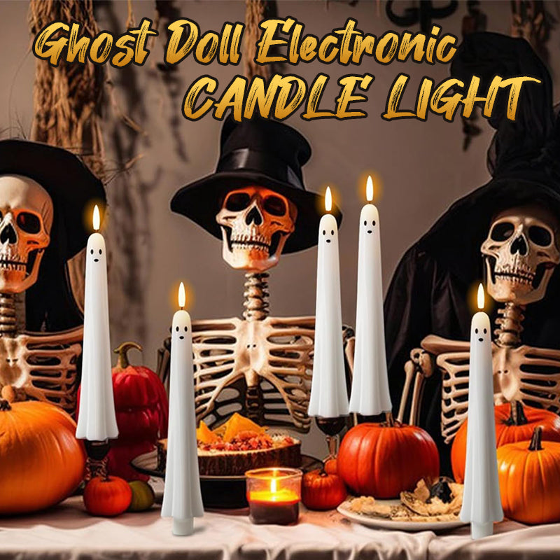 Spuklicht Halloween | Fernbedienbares 3D-Flammenlicht für gespenstische Atmosphäre