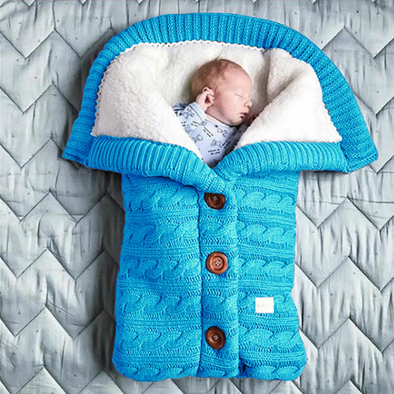Weicher Gefütterter Babyschlafsack mit Kapuze für Bequeme Nächte