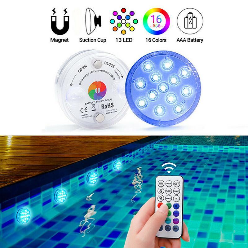Fernbedienung Wasserdichte Magnet-Saugnapf LED-Licht
